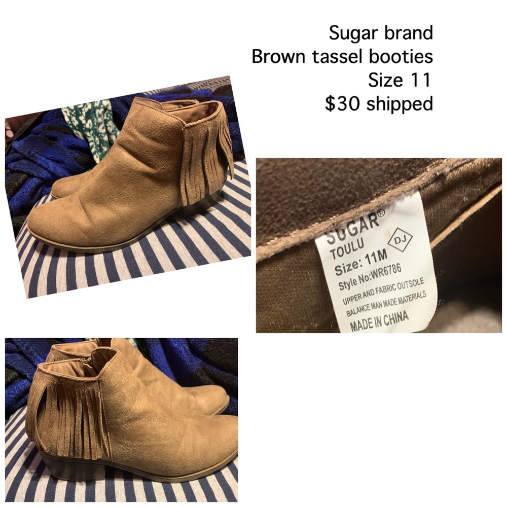 Brown Booties - image 1